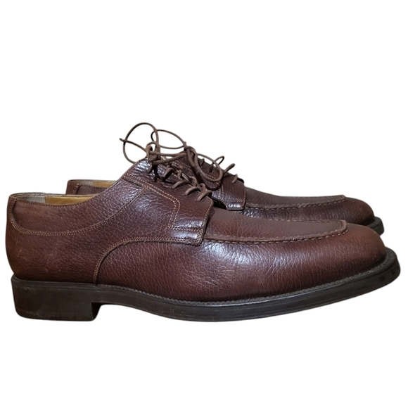 Santoni Other - Santoni Brown Leather Oxford Shoe Men's Size 8.5 Made In Italy
